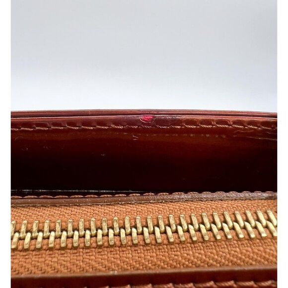 Authentic LOUIS VUITTON Monogram Vernis Houston LV Logo Patent Brentwood… - Picture 7 of 13